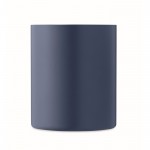 Tazas de acero inoxidable con doble pared color azul ultramarino tercera vista