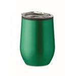 Vaso de acero inoxidable de doble pared con tapa 350ml Colors color verde segunda vista