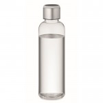 Botella de tritán con aviso de hidratación color transparente segunda vista