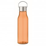 Botella reciclada RPET antifugas de colores llamativos 600ml color naranja transparente