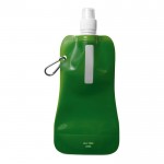 Botellas enrollables promocionales verde