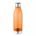 Botella con logo tritán naranja