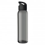 Botella de agua para empresas con logo negro