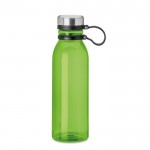 Botella plástico reciclado publicitaria verde