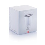 Tazas termo personalizadas compactas acero inoxidable 227ml Essential color negro segunda vista