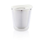 Tazas termo personalizadas compactas acero inoxidable 227ml Essential color blanco