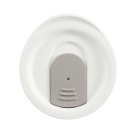 Tazas termo personalizadas compactas acero inoxidable 227ml Essential color blanco segunda vista