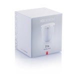 Tazas termo personalizadas compactas acero inoxidable 227ml Essential color blanco tercera vista