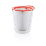 Tazas termo personalizadas compactas acero inoxidable 227ml Essential color rojo