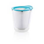 Tazas termo personalizadas compactas acero inoxidable 227ml Essential color azul claro