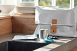 Tazas termo personalizadas compactas acero inoxidable 227ml Essential color azul claro