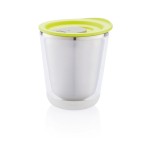 Tazas termo personalizadas compactas acero inoxidable 227ml Essential color verde claro