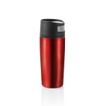 Vasos termo impresos con apertura de un toque 300ml Original color rojo
