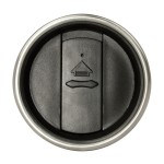 Vasos térmicos de acero y plástico con diseño ergonómico 350ml Contour color negro tercera vista