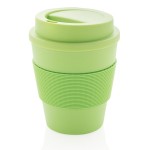 Vasos take away personalizables reciclables color verde