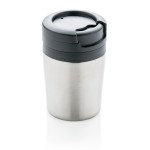 Tazas térmicas personalizadas muy pequeñas y compactas 160ml Coffee color plateado