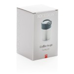 Tazas térmicas personalizadas muy pequeñas y compactas 160ml Coffee color plateado quinta vista