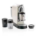 Tazas térmicas personalizadas muy pequeñas y compactas 160ml Coffee color plateado