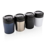 Tazas térmicas personalizadas muy pequeñas y compactas 160ml Coffee color plateado