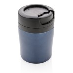 Tazas térmicas personalizadas muy pequeñas y compactas 160ml Coffee color azul oscuro
