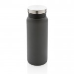 Botella de acero reciclado con tapón original color gris oscuro sexta vista