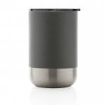 Vaso termo acero reciclado con tapa antigoteo 360ml Inspire Recycled color gris oscuro segunda vista
