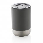 Vaso termo acero reciclado con tapa antigoteo 360ml Inspire Recycled color gris oscuro quinta vista