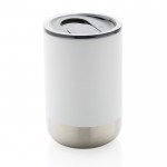 Vaso termo acero reciclado con tapa antigoteo 360ml Inspire Recycled color blanco quinta vista