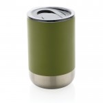 Vaso termo acero reciclado con tapa antigoteo 360ml Inspire Recycled color verde militar quinta vista