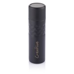 Termos personalizados de acero con diseño moderno 500ml Modern color negro vista con logo