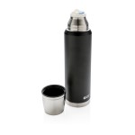 Termo corporativo grande con cubierta antidesgaste 1L Swiss Peak Large color negro segunda vista