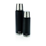 Termo corporativo grande con cubierta antidesgaste 1L Swiss Peak Large color negro vista general