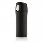Termo reciclado de acero inoxidable con cierre seguro 300ml Eco Roiboos color negro
