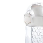 Botella para agua con infusor de frutas color blanco quinta vista