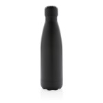 Botellas termo personalizadas de acero color negro segunda vista