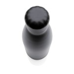 Botellas termo personalizadas de acero color negro tercera vista