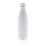 Botellas termo personalizadas de acero color blanco segunda vista