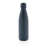 Botellas termo personalizadas de acero color azul oscuro segunda vista