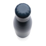 Botellas termo personalizadas de acero color azul oscuro tercera vista