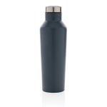 Botellas de acero de diseño moderno color azul oscuro segunda vista