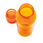 Botella libre de BPA para personalizar color naranja tercera vista