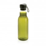 Botellas 100% de RPET con asa de transporte color verde quinta vista