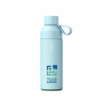 Botella termo de acero y plástico reciclado 500ml Ocean Bottle vista principal
