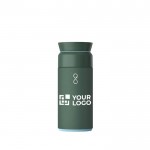 Termo de acero inoxidable y plástico reciclado 350ml Ocean Bottle vista principal
