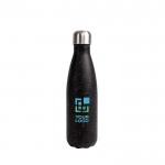Botella de acero de doble pared con diseño de efecto splash 500ml vista principal
