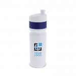 Bidón deportivo libre de BPA con borde a color hecho en EU 750ml vista principal