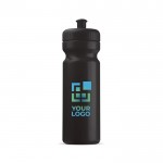 Bidón deportivo de plástico libre de BPA y 100% antigoteo 750ml vista principal