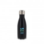 Botella de acero inoxidable de doble pared con tapón plateado 260ml vista principal