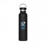 Botella de acero inoxidable 100% antifugas con asa de transporte 650ml vista principal