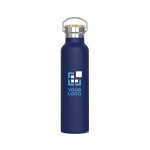 Botella térmica con recubrimiento de polvo y asa de transporte 650ml vista principal